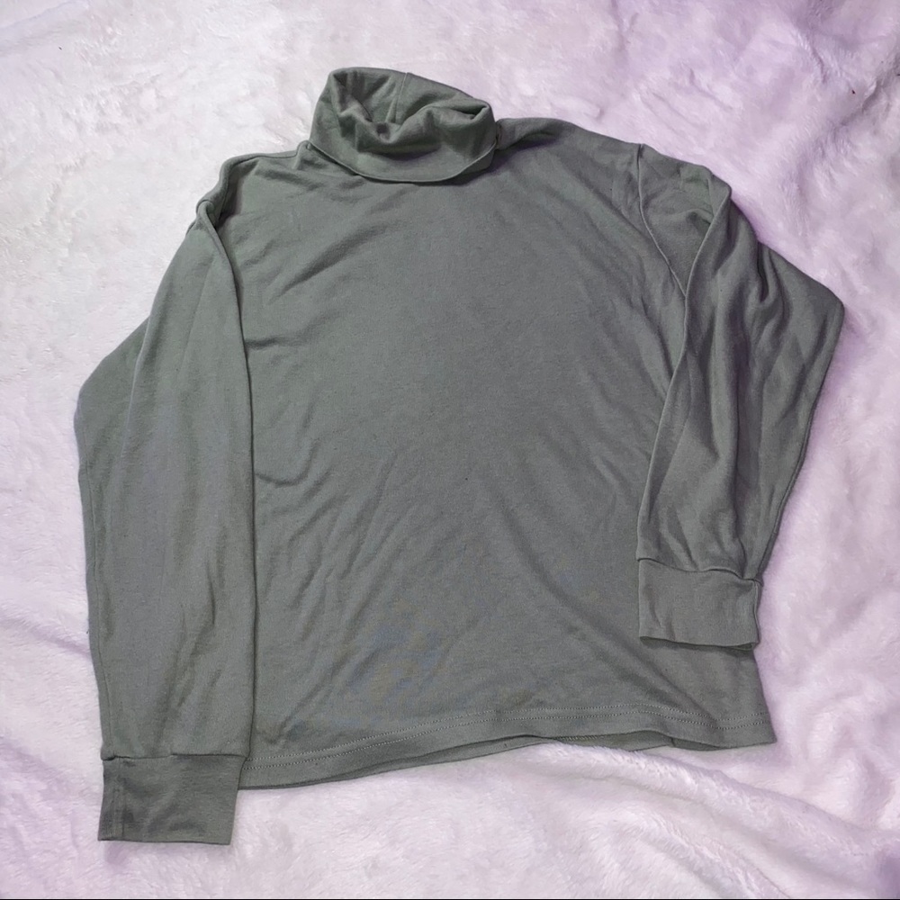 Green Turtleneck